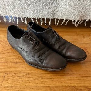 Paul Smith Oxford Dress Shoes - Brown Leather Men’s UK 11 (US 12) Handcrafted